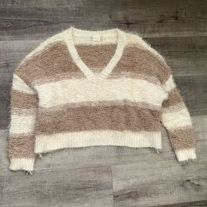 Cropped altered state sweater